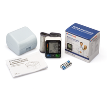 Load image into Gallery viewer, PARAMED Wrist Blood Pressure Monitor - Adjustable Blood Pressure Cuff &amp; Carrying Case