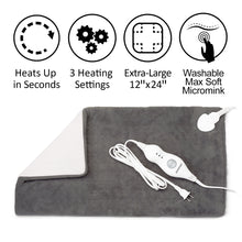 Load image into Gallery viewer, Electric Heating Pad XL Size Paramed H21B with Auto Shut-off