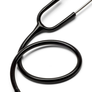PREMIUM INSTRUMENTS Dual-Head Stethoscope Binaural Spring Lightweight  Design Medical (Gray)