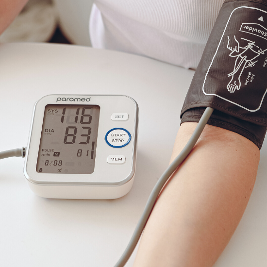 Blood Pressure and Heart Rate Monitor Paramed B22 – Paramed Store