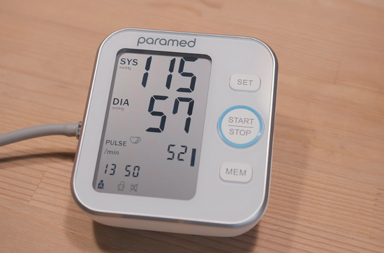 Blood Pressure Monitor by Paramed: Accurate Automatic Upper Arm Bp