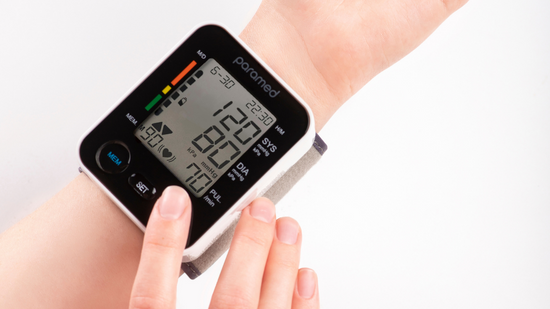 Digital Wrist Blood Pressure Monitor PARAMED Home Use