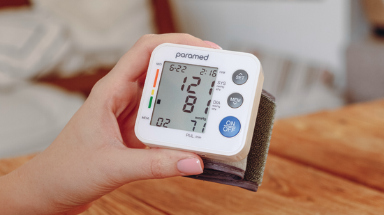 .com: PARAMED Blood Pressure Monitor Wrist Cuff - Automatic