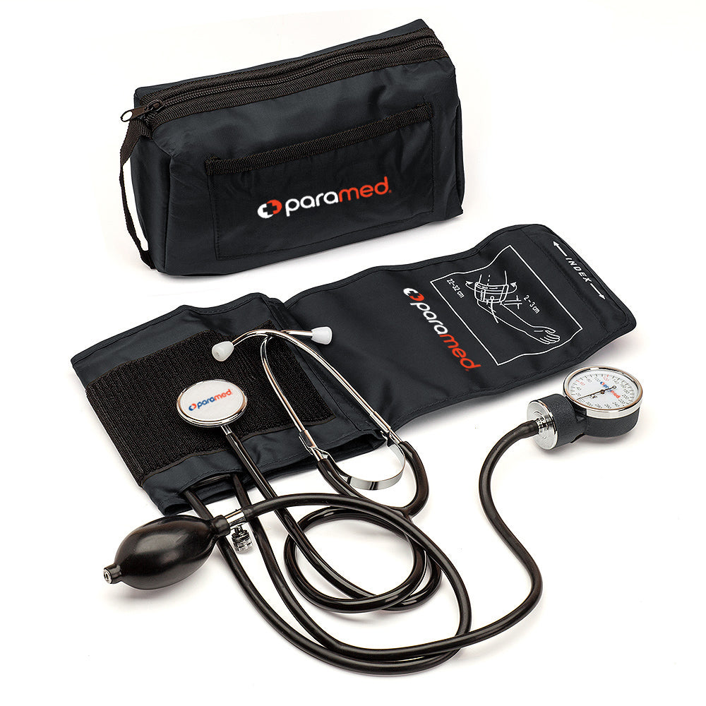 Manual Aneroid Sphygmomanometer Blood Pressure BP Monitor Tester XL Large  Cuff
