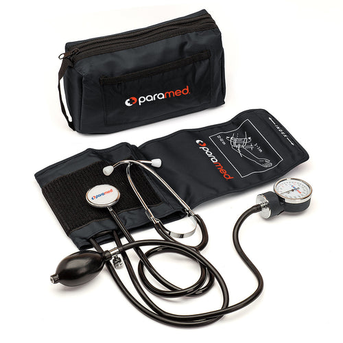 Professional Manual Blood Pressure Cuff Paramed Comfort Black
