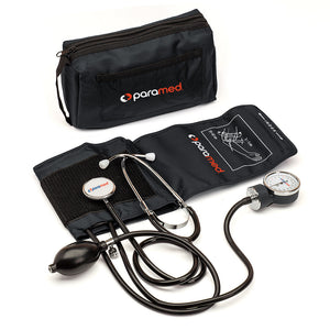 Vintage Sphygmomanometer Fabric Cuff Blood Pressure Monitor Bag