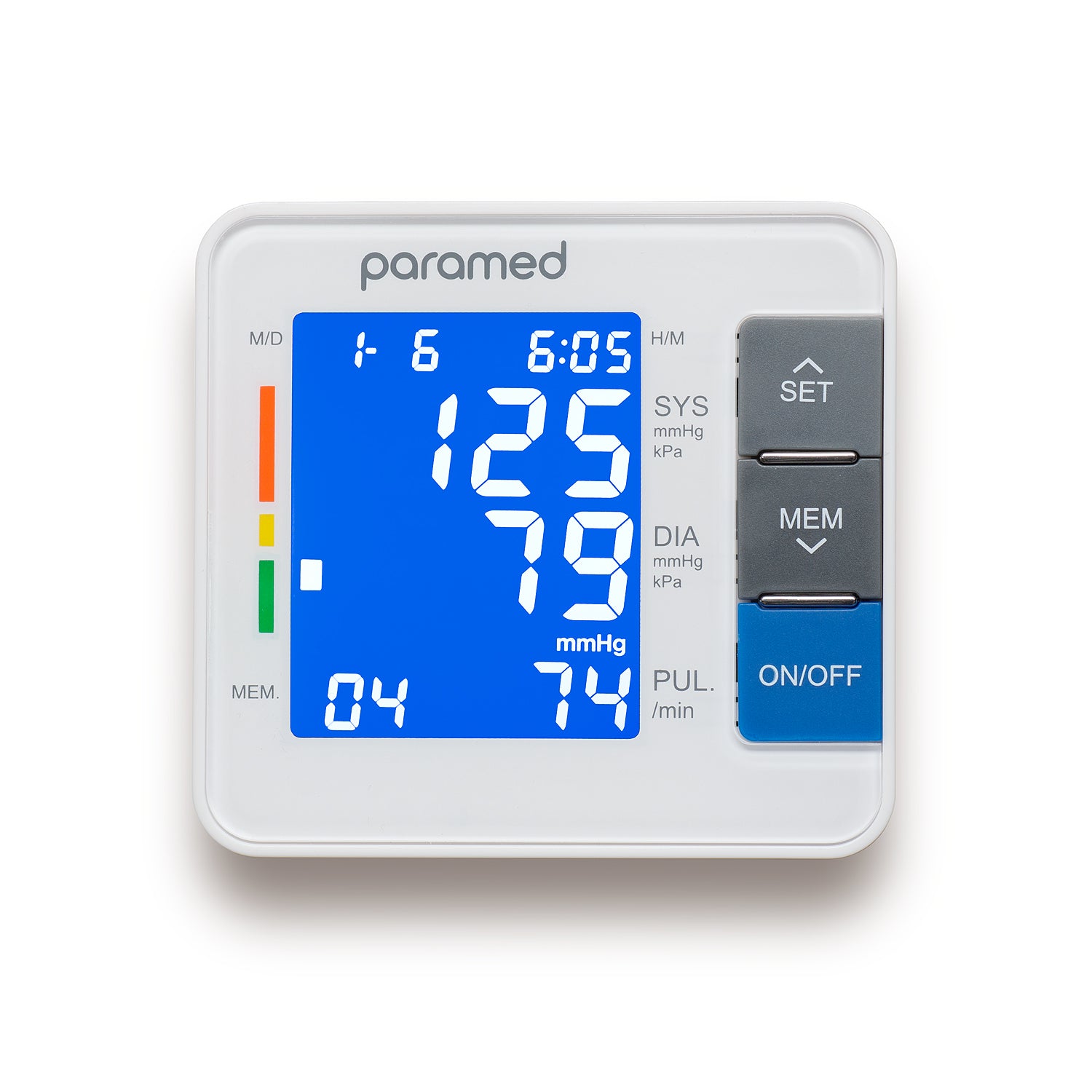 Digital Wrist Blood Pressure Monitor PARAMED Home Use