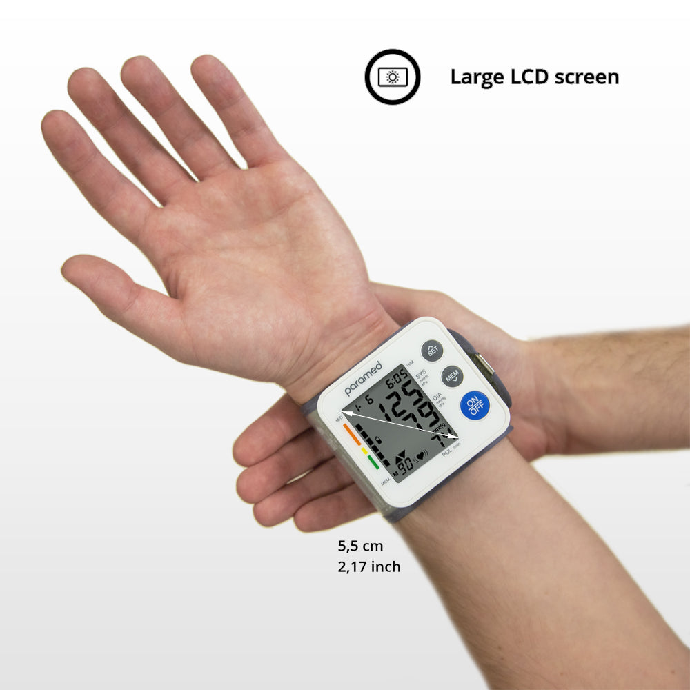 PG800A11: Digital wrist blood pressure monitor for everyday