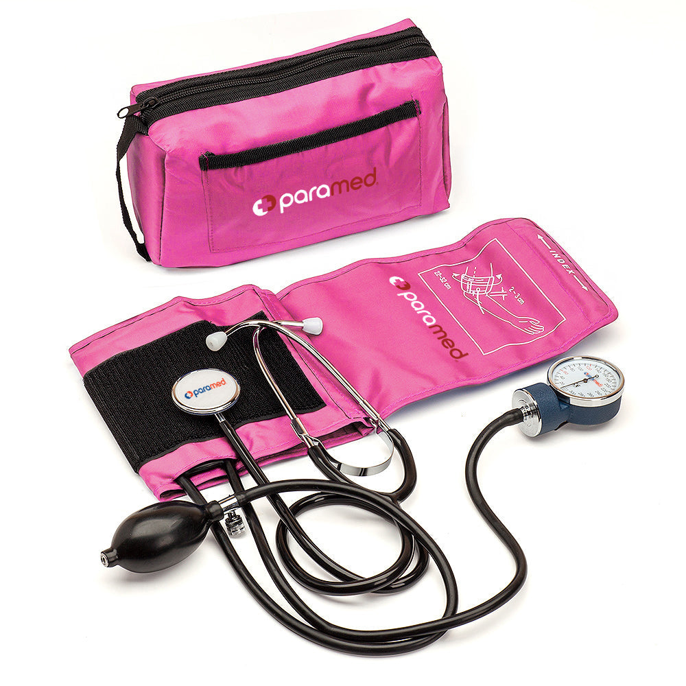 Hot Pink Blood Pressure Cuff Paramed Comfort – Paramed Store